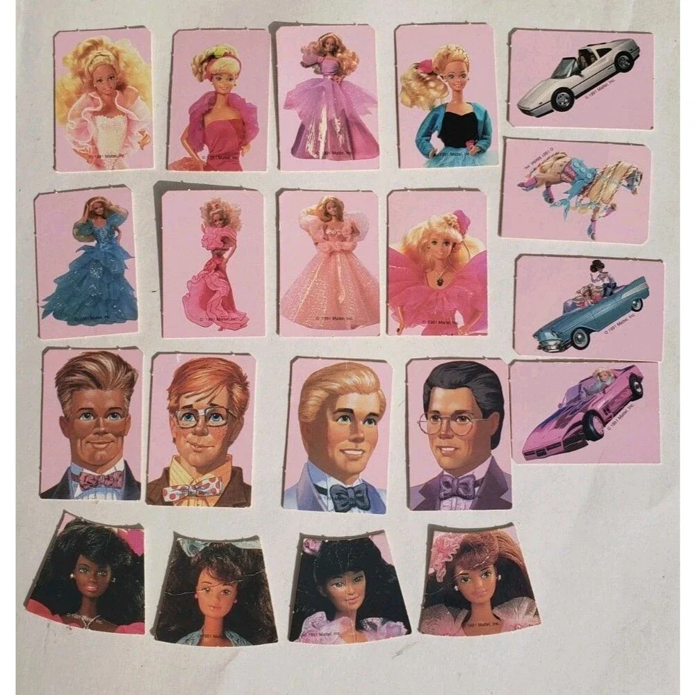 Vtg 1991 Barbie Queen Of The Prom Board Game COMPLETE 1990’s Edition Golden Game